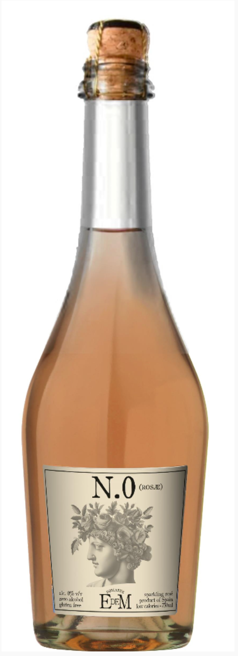 ROSAE DOMAINE EDEM E DE M ROSE INFUSED DEALCOHOLIZED SPARKLING WINE ROSE AIREN GRAPES SPAIN 0% ALCOHOL ZERO ALCOHOL
Natural ingredients