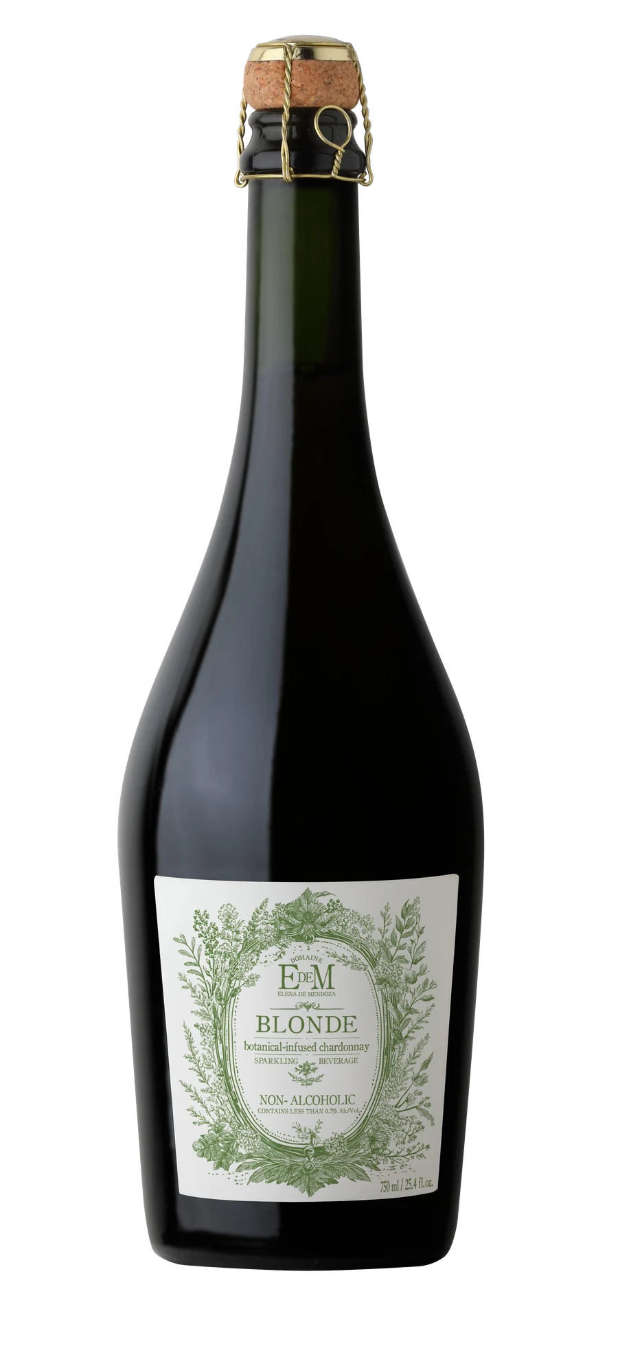 BLONDE, NON-ALCOHOLIC SPARKLING APÉRITIF — VERMOUTH-STYLE