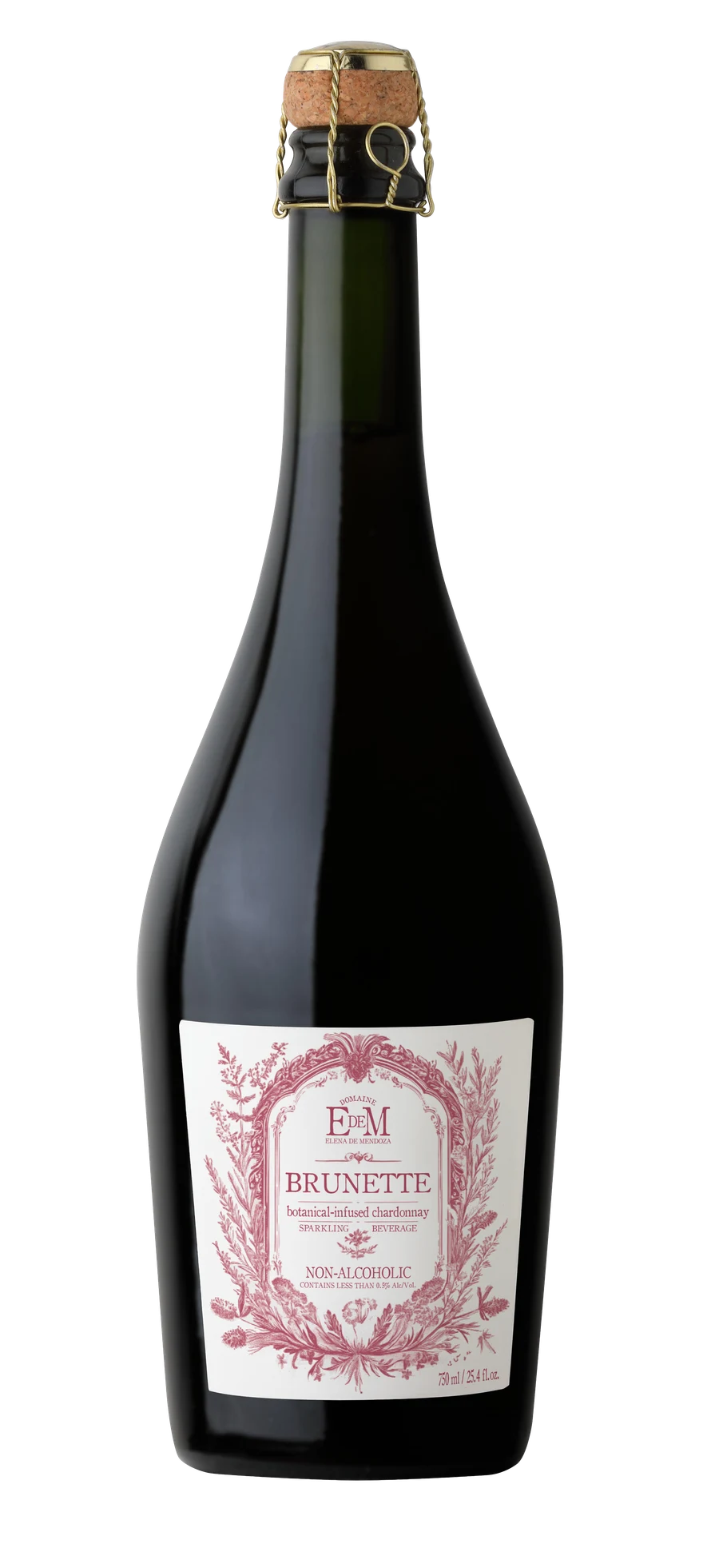 BRUNETTE, NON-ALCOHOLIC SPARKLING APÉRITIF — VERMOUTH-STYLE